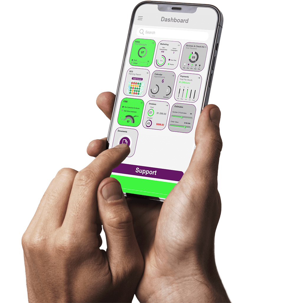 HubSpark App - Dashboard