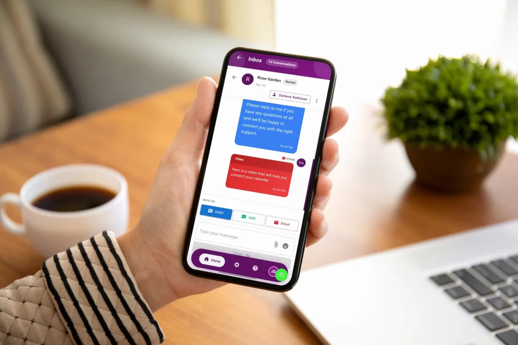 HubSpark App - Messages